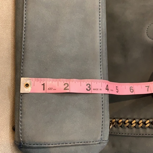 Street Level Suede Leather Slouchy Hobo Large Shoulder Bag - Picture 14 of 14